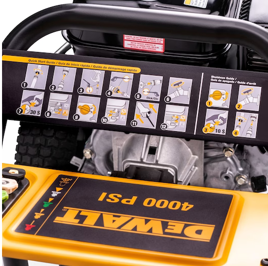 4000 PSI at 3.5 GPM Cold Water Gas Pressure Washer Powered by Honda® with Triplex Pump