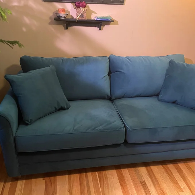 【Furniture】Lourenco 77'' Upholstered Sleeper Sofa