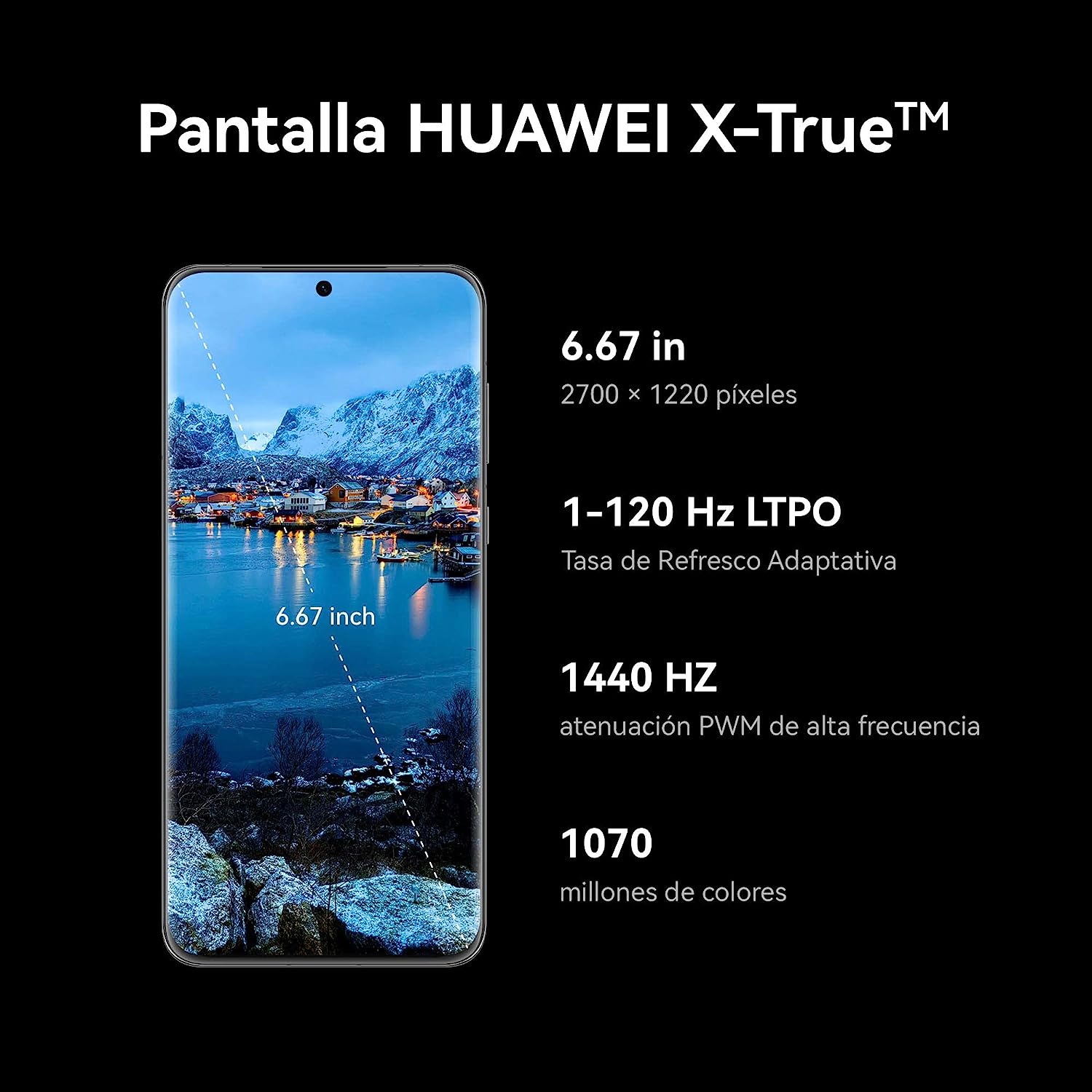 HUAWEI P60 PRO 256GB8GB RAM Rococo-Pearl Nuovo