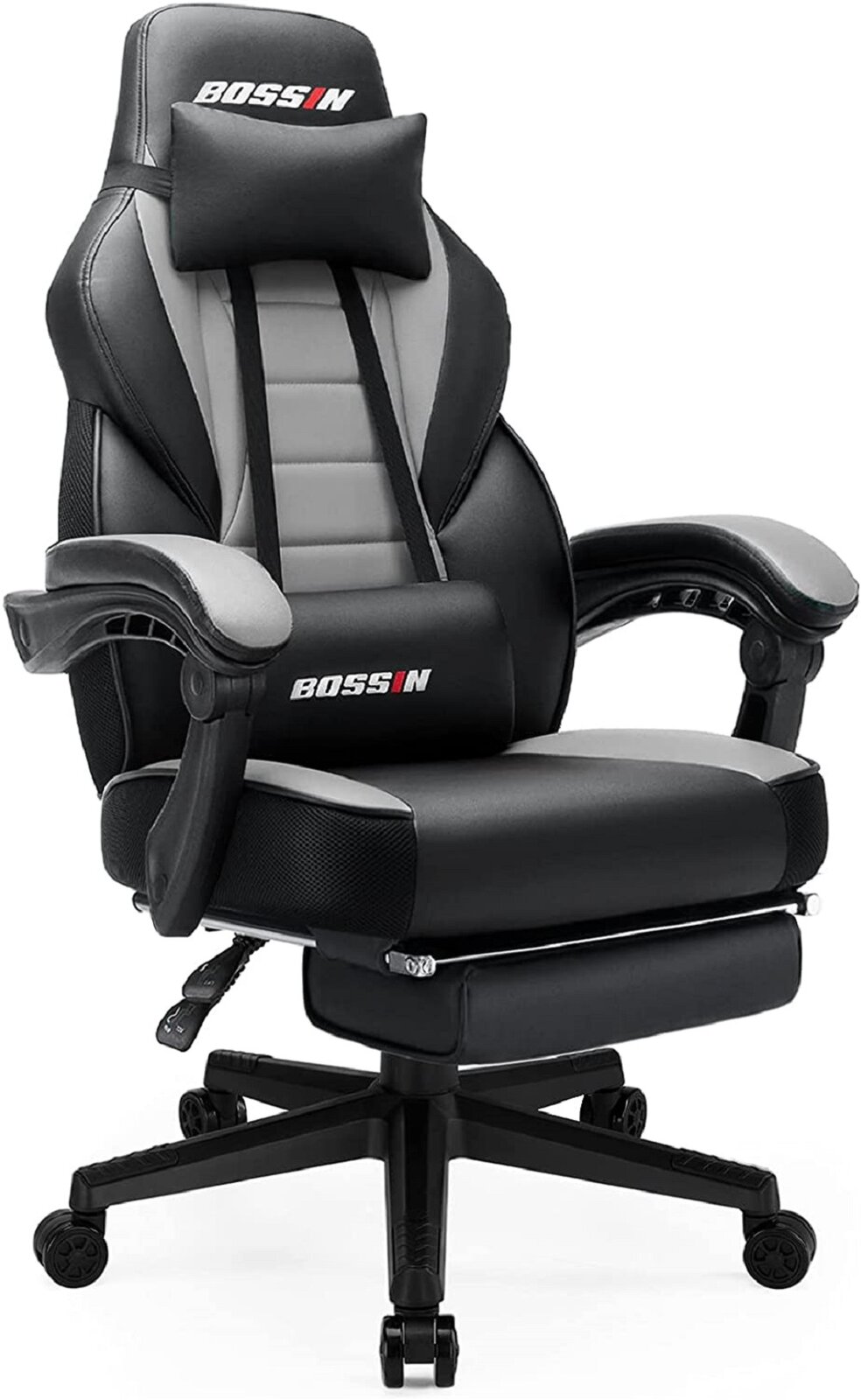 【Furniture】Racing Style Large Size High-Back PU Leather Gaming Chair