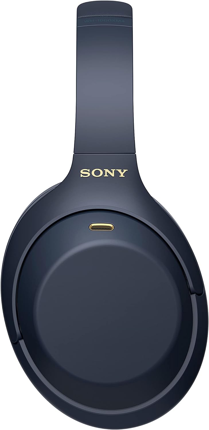 Sony WH-1000XM4 Noise Cancelling Wireless Headphones - 30 hours battery life - Over Ear style - Optimised for Alexa and the Google Assistant - with built-in mic for phone calls