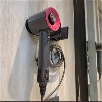 Dyson Ion Hair dryer, 1800W professional hair dryer (with powerful AC motor), anion technology, 3 hot 2 cold, 2 nozzles and 1 diffuser, ideal for family salons traveling pregnant women