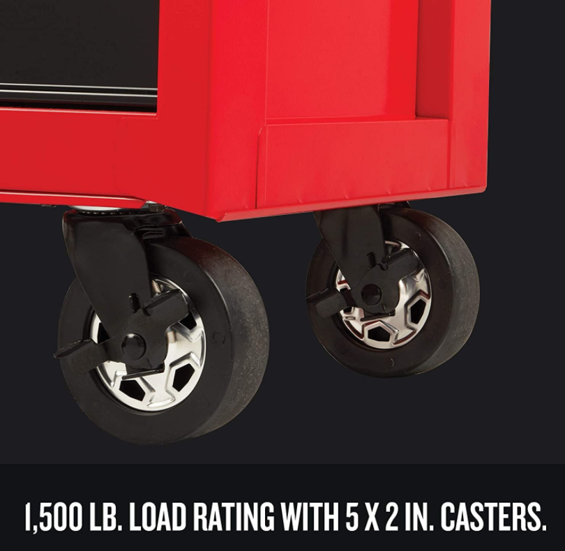 CRAFTSMAN Tool Cabinet with Drawer Liner Roll & Socket Organizer, 52-Inch