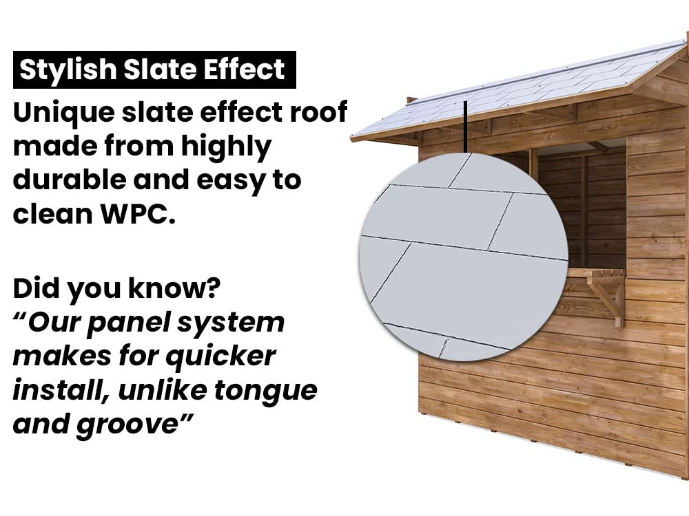【Home&Garden】Outdoor Bar Shed - The Hangover Apex Garden Bar | 1.8x2.4 m