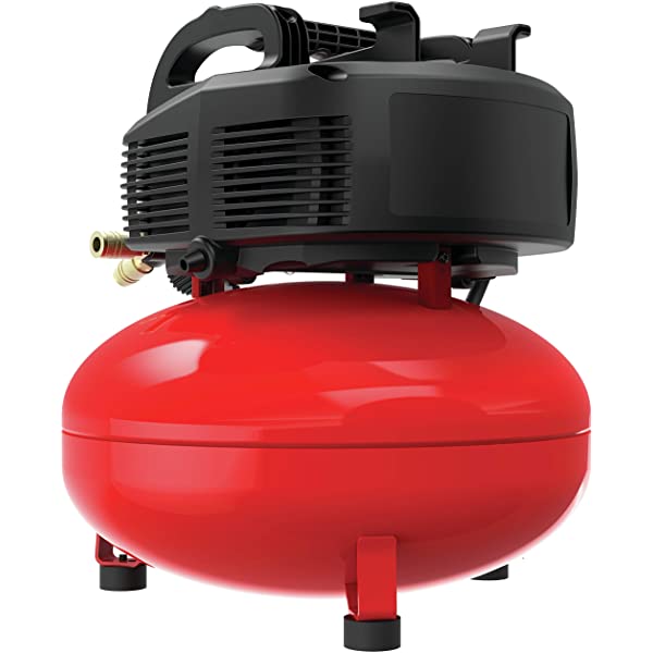 CRAFTSMAN Air Compressor, 6 Gallon, Pancake, Oil-Free with 13 Piece Accessory Kit (CMEC6150K) Air Compressor w/ Accessory Kit