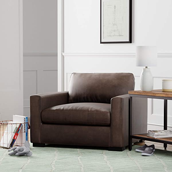 Amazon Brand - Stone & Beam Westview Extra-Deep Down-Filled Sofa Couch, 89