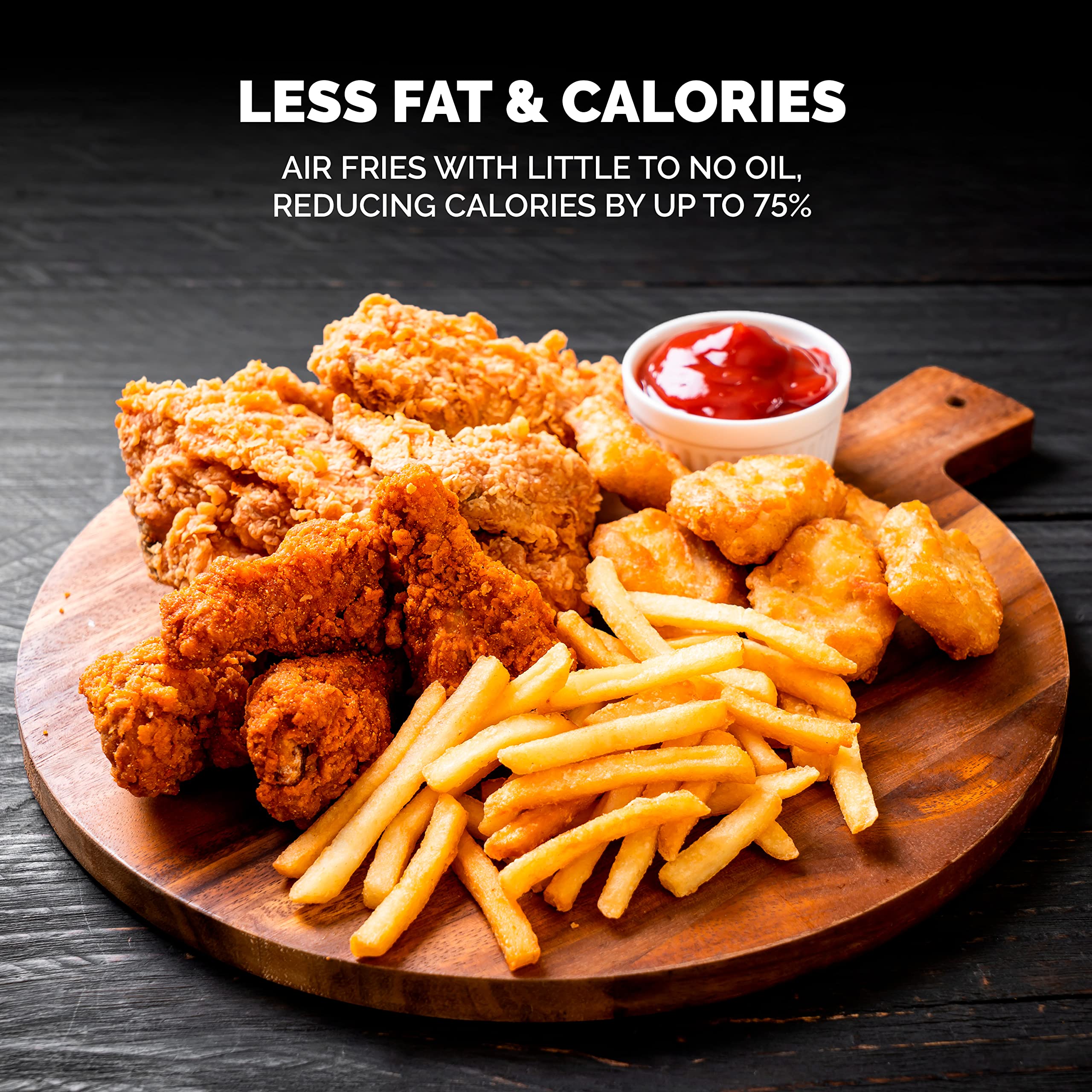 Kalorik 26-Quart Digital Maxx Air Fryer Oven with 7 Accessories