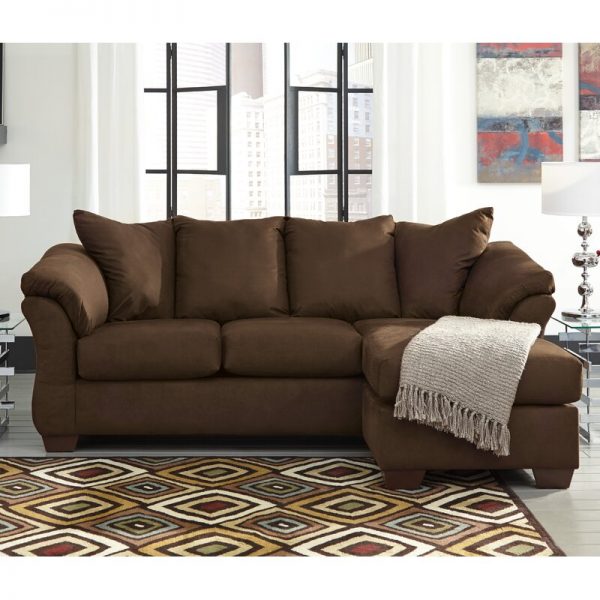 Torin 89″ Wide Reversible Sofa & Chaise