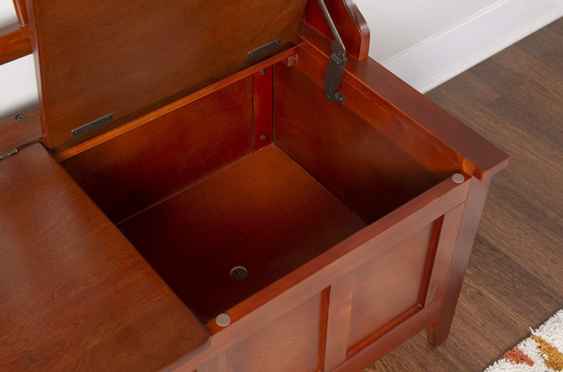 Linon Hall Tree with Storage Bench, 36