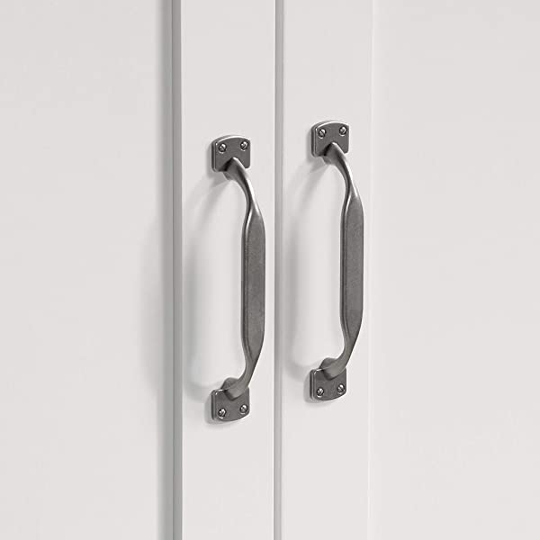 Sauder Large Storage Cabinet, Cinnamon Cherry Finish Cinnamon Cherry Cabinet