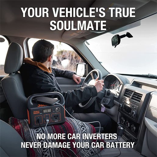 Jackery Solar Generator 240, 240Wh Backup Lithium Battery, 110V200W Pure Sine Wave AC Outlet, Solar Generator for Outdoors Camping Travel Hunting Emergency