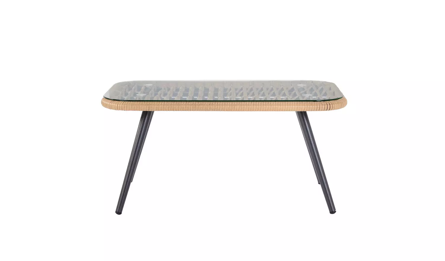 Habitat 4 Seater Bamboo Effect Garden Sofa Set