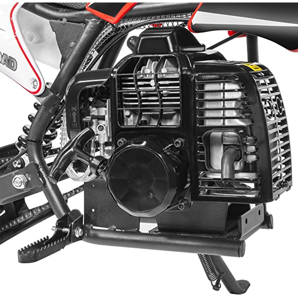 XtremepowerUS 49CC 2-Stroke Gas Power Mini Pocket Dirt Bike Dirt Off Road Motorcycle Ride-on (Blue)