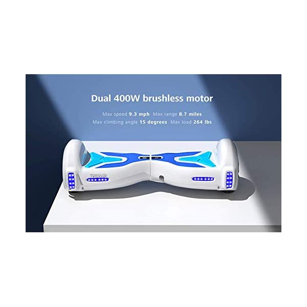 TOMOLOO Hoverboard for Kids and Adult, Hover Board Self Balancing Scooter 6.5