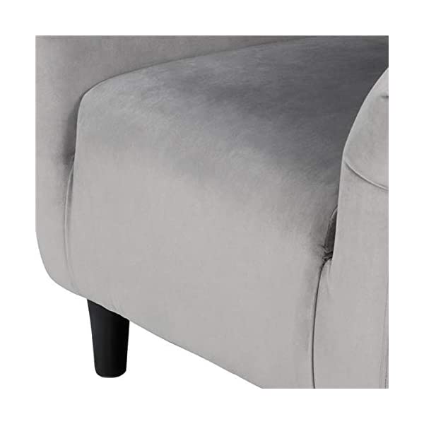 Yaheetech Set of 2 Modern Style Accent Barrel Chair Upholstered Chair Arm Chair Club Chair for Living Room Bedroom Reception Room Office Ivory