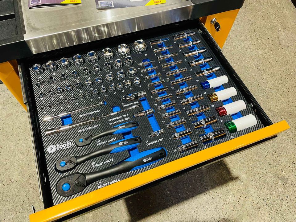 Tool Chest Trolley With 6 Drawers Tools Plus Storage