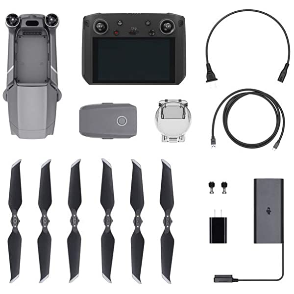 DJI Mavic 2 Pro - Drone Quadcopter UAV with Hasselblad Camera 3-Axis Gimbal HDR 4K Video Adjustable Aperture 20MP 1